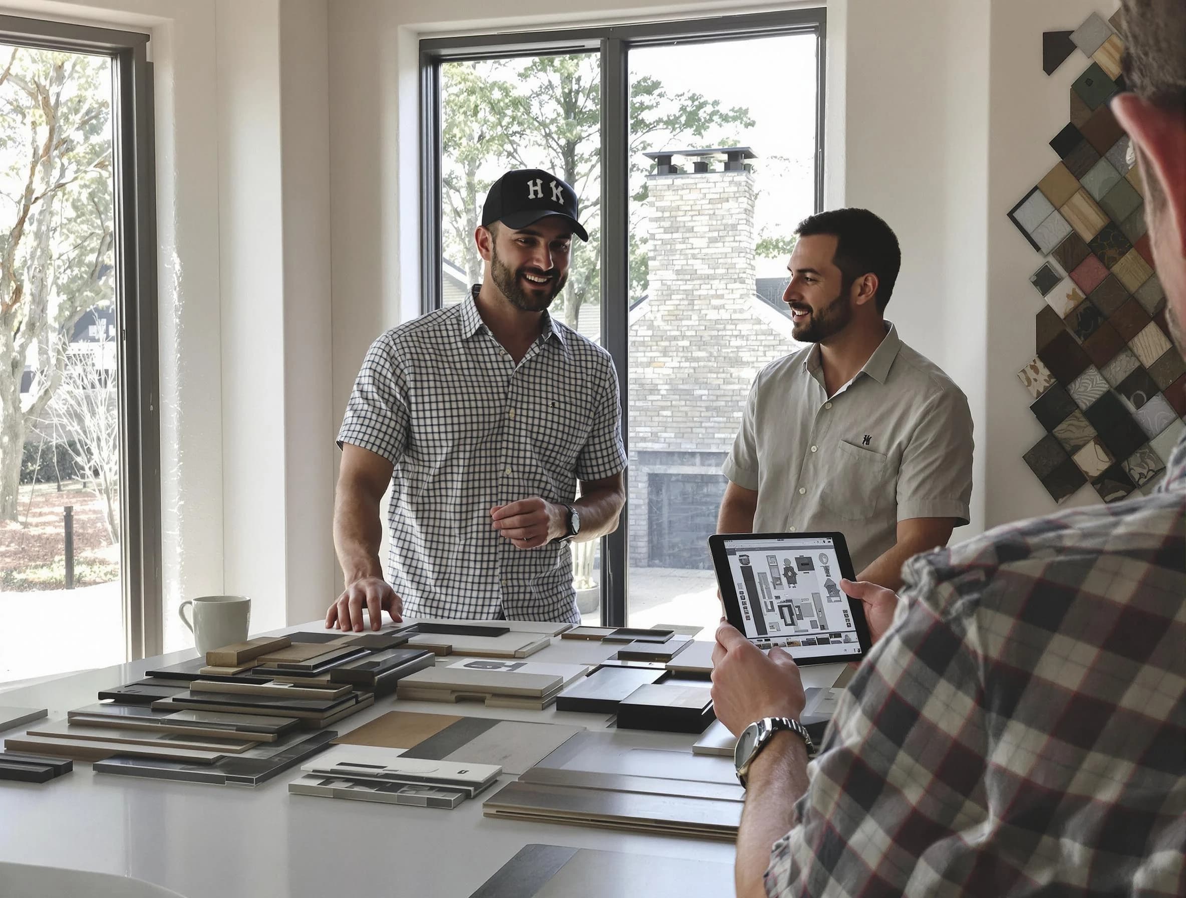 Sandia Heights Chimney Sweep remodeling a chimney and fireplace in Sandia Heights, NM