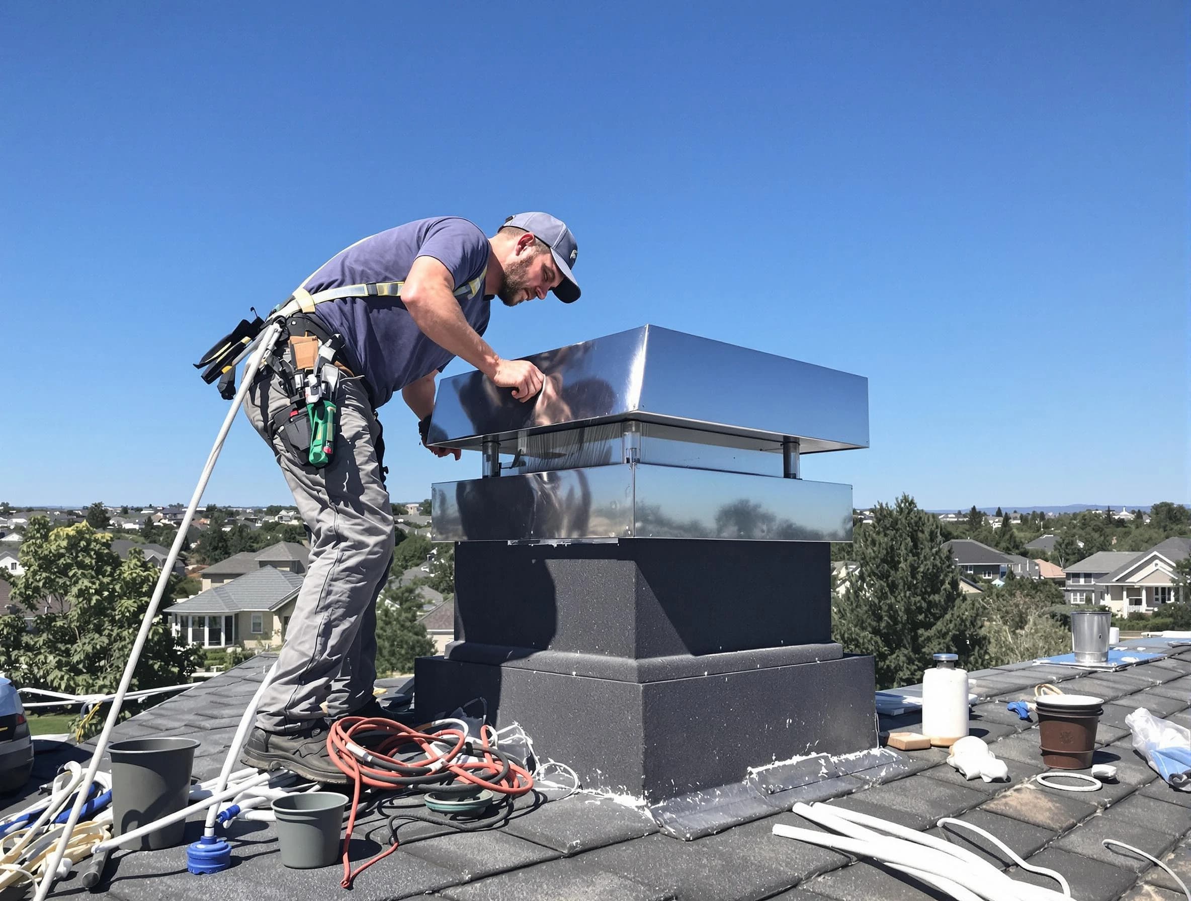 Chimney Cap Services service in Sandia Heights, NM