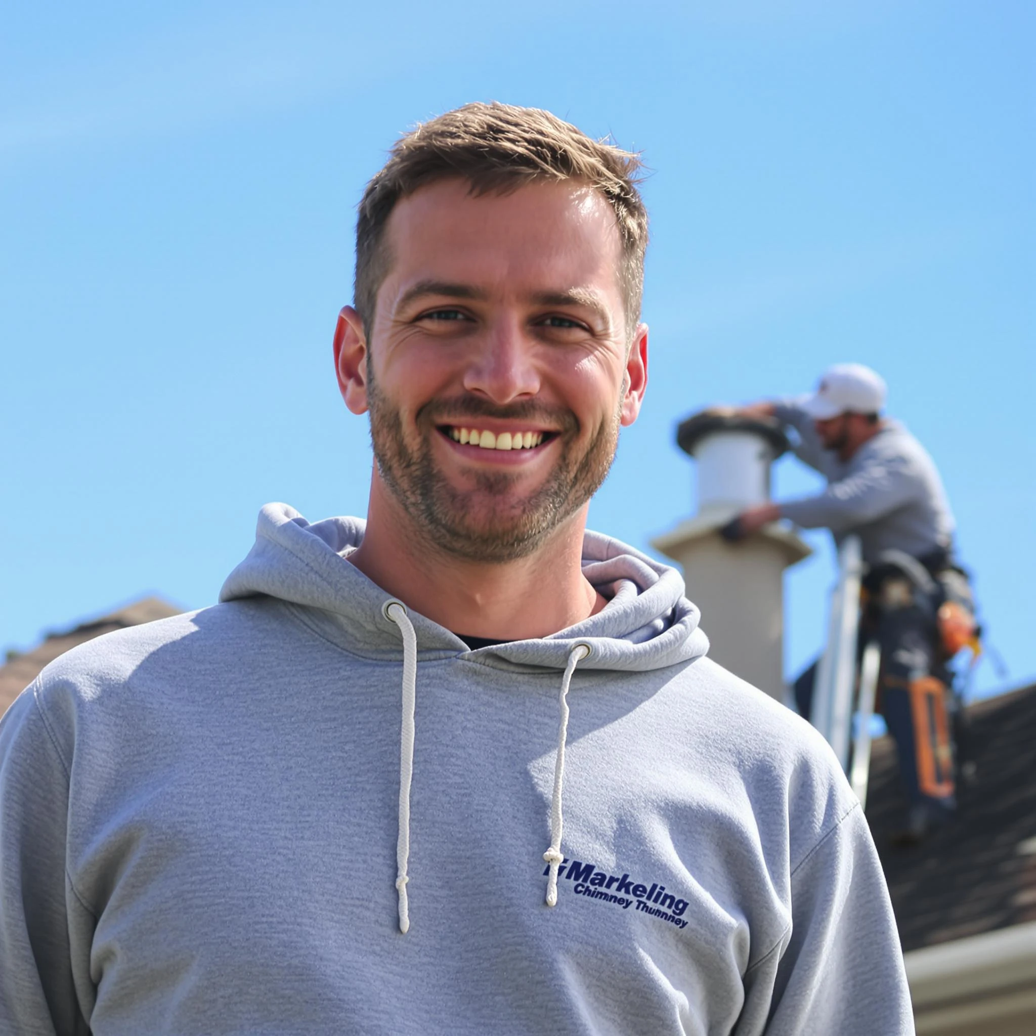The Sandia Heights Chimney Sweep team.