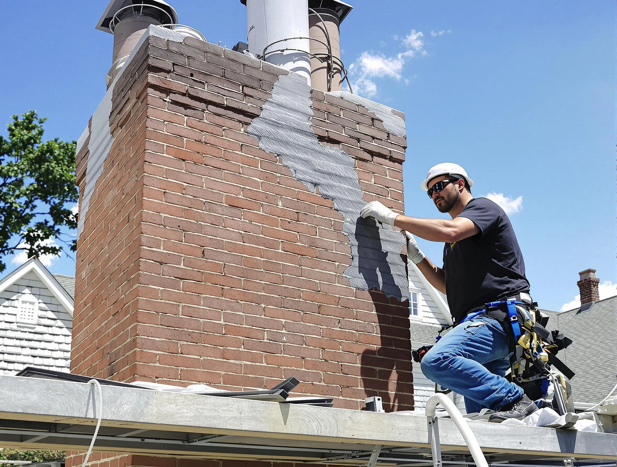 Chimney Restoration in Sandia Heights