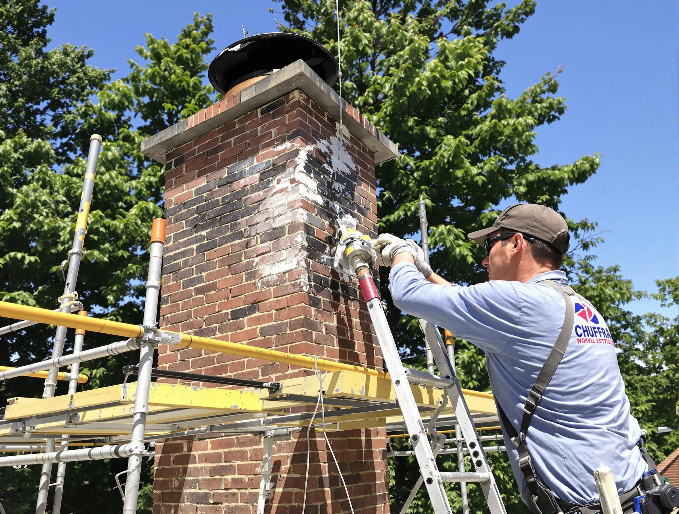 Structural chimney repair by Sandia Heights Chimney Sweep in Sandia Heights, NM